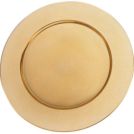 Sottopiatto in plastica PP 40 cm oro PERAGA CHRISTMAS