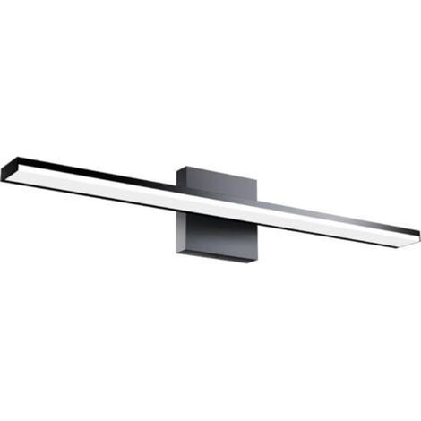 60cm LED Miroir Salle de Bain 12W 1200LM Blanc Froid 6000K, Pas de Flash Salle de Bain Miroir Lumire IP44 230V Applique Murale Miroir Lumi¨¨re¡ (1/5)