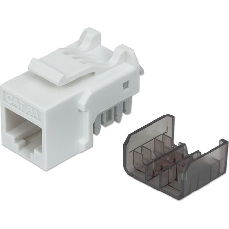 INTELLINET Frutto Keystone RJ45 Cat.6A UTP Bianco (1/3)