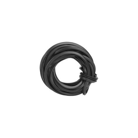 Bande d'étanchéité pour Verre, Joint de Vitrage de Serre 4 M en Option Joint en Caoutchouc de Serre Noir Bande de Caoutchouc de Serre Câble de Ligne Accessoires de (1/4)