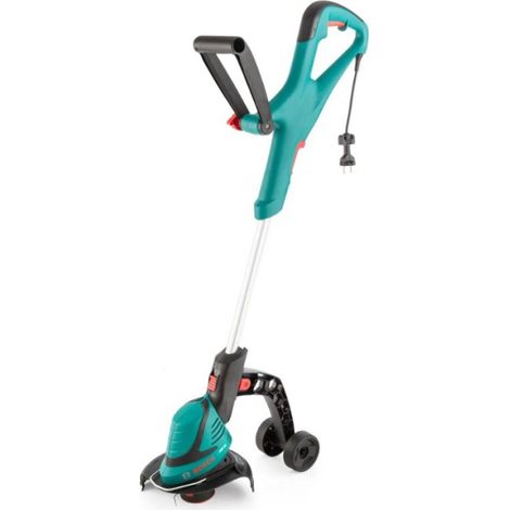 Bosch – Coupe-bordure électrique filaire 420W – Largeur de coupe 24cm – Diamètre fil 1,6mm – Tête inclinable 180° – 12000 tr/mn pour tonte rapide (1/3)