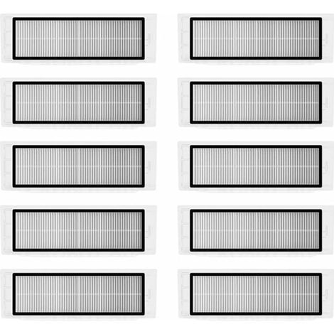 Pack de 10 filtros HEPA para aspiradoras Xiaomi Roborock S6 S5 MAX S60 S65 S5 S50 S55 E25 E35 (1.ª generación) (1/4)