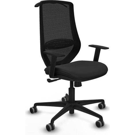 Piqueras-y-crespo Mardos Silla de Oficina Negra Confort Ergonomique (1/3)