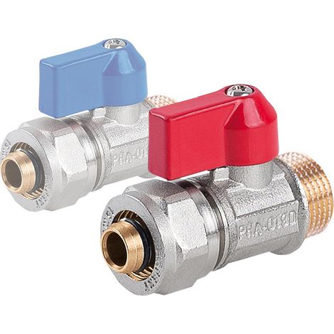 Vanne perfexim mini ball valve Druck 10 bar Temperatur 100°C