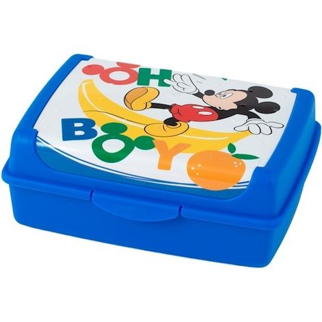 Mickey Happy Times Brotdose 17 x 13 x 6,5 cm aus Polypropylen
