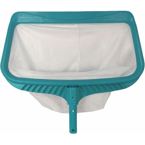 Pool-Skimmernetz, tiefes Skimmernetz ohne Teleskopstange, passend für die meisten Standardstangen, Laubnetz, Poolzubehör für Schwimmbäder, Aquarien und Teiche, 42 x 24,5 cm