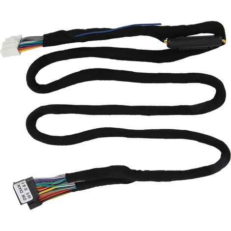 Faisceau de câbles ISO pour amplificateur DSP 12V, prise universelle haute fidélité, compatible autoradio Android, kit de connexion voiture (1/5)