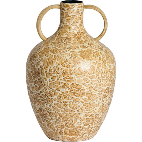 Vaso marrone in bambù naturale Light & Living Cabra (1/4)