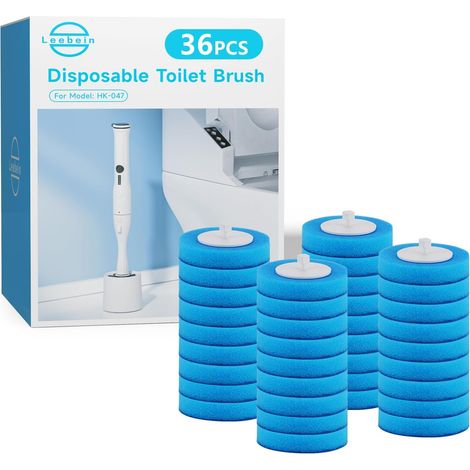 36PCS Têtes de Brosse Jetables pour Leebein HK-047 Brosse de Toilette Électrique – 36 Têtes de Remplacement pour un Nettoyage Efficace – Appareil Non Inclus (1/5)