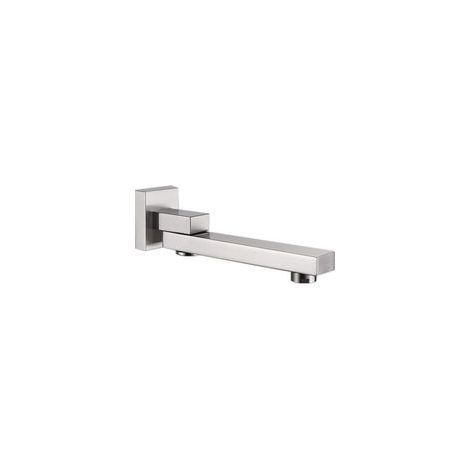 Bec Déverseur de Baignoire Mural en Laiton Robinet de Baignoire avec Rotation à 180° Design Élégant et Durable
