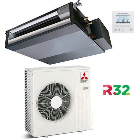 Klimaanlage Mitsubishi Ducted SEZ-M50DA R32 18000 BTU WECHSELRICHTER Klasse A+/A+ MIT DRAHTSTEUERUNG