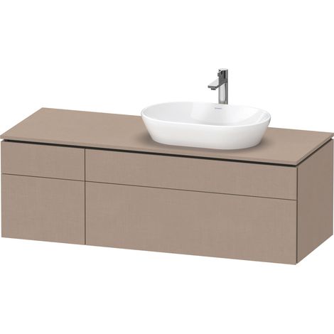 Lavabo de consola Duravit L-Cube, suspendido, incluye placa de (1/3)