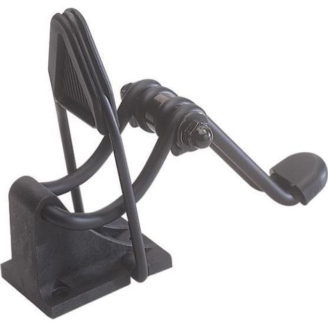Monin – Enrouleur manuel pour volet roulant noir – Poignée allongée – Pour volets jusqu'à 12m2 – Charge max 20 kg – FDA10012