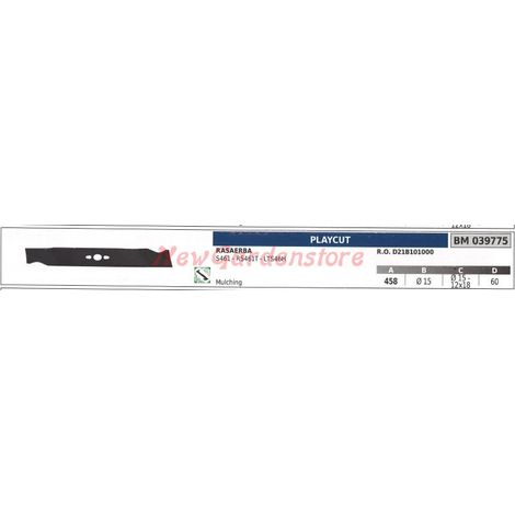 Lama per rasaerba tosaerba tagliaerba PLAYCUT S461 RS461T 039775
