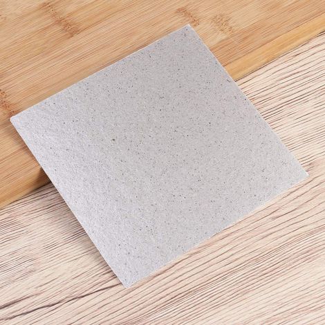 Plaque de mica isolante 13x13 cm pour micro-ondes, résistante à haute température, lot de 4 pièces (1/5)