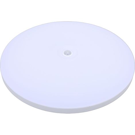 Plafonnier mince à économie d'énergie 36 W 6500 K avec détecteur de présence pour entrée, couloir, escalier, garage (1/5)