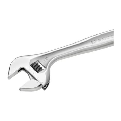 Facom – Clé à molette 41mm d'ouverture – Longueur 300mm – Métal – Finition chrome pour usage intensif