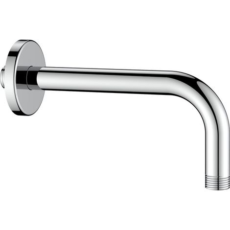 Braccio doccia tondo lungo 20 cm con rosone (1/4)