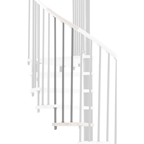 Minka Höhenerweiterung für Spiral Wood 160cm Durchmesser Weiß Grau