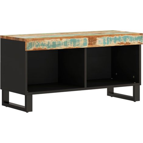 vidaXL Mobile Porta TV 85x33x43,5 in Legno Massello di Recupero (1/5)