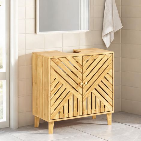 Meuble de salle de bain madeira 60 x 30 x 60 cm (1/5)