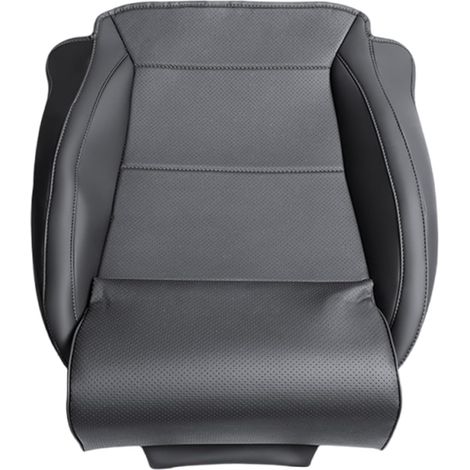 Coussins de jambes avec noyaux en mousse à mémoire de forme et coussin de siège automobile en cuir nappa de défense à 360 degrés pour véhicule (1/5)