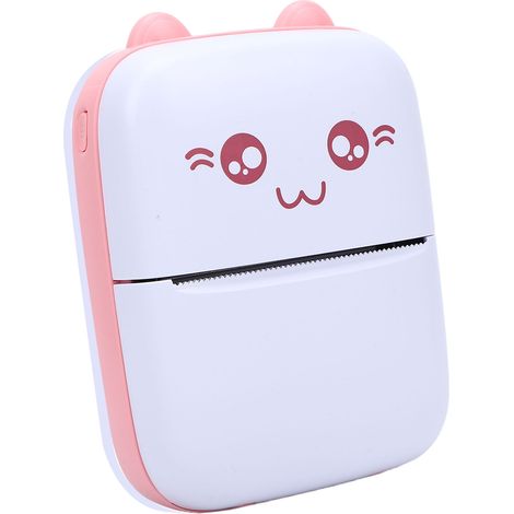 Imprimante d'étiquettes Bluetooth Roseate rechargeable 200 DPI, imprimante thermique portable sans encre avec application pour photos d'erreurs et listes de courses (1/5)