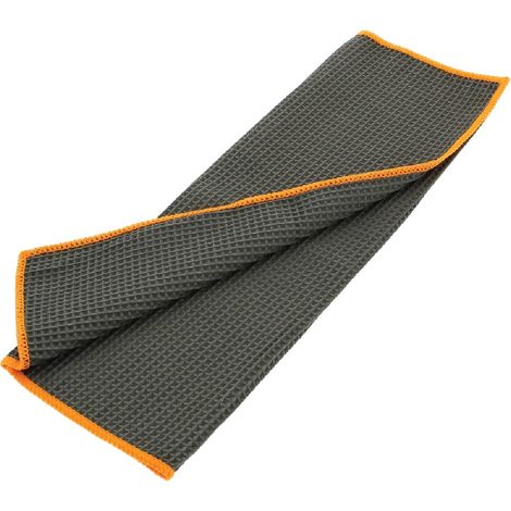 1 chiffon gauffre compatible avec fenetre 40x40cm Gris - MrKleen (1/3)