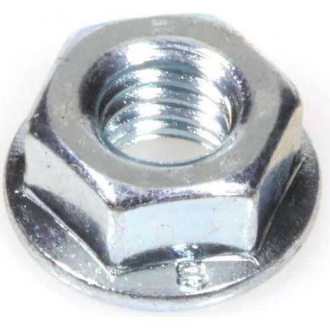 Ecrou lisse Ø 6 mm avec embase pour guide tronçonneuse (1/3)