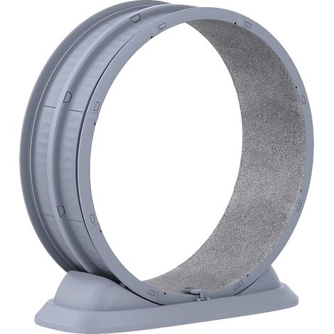 Rueda de carreras Cat, ultrasilenciosa, con mecanismo de bloqueo, gris, 80 cm. (1/2)