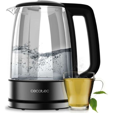 Cecotec Hervidor de agua ThermoSense 340 Clear