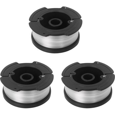Packung mit 3 Ersatz-Trimmerfadenspulen für Black & Decker BESTA510 BESTA512 BESTA620 BESTA630 BD032 (1/5)