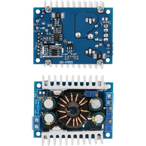 Einstellbares DC-DC-Konstantstrom-LED-Netzteilmodul, 10-32 V oder 12-60 V, solargeregelte Spannung, zum Laden. (1/5)