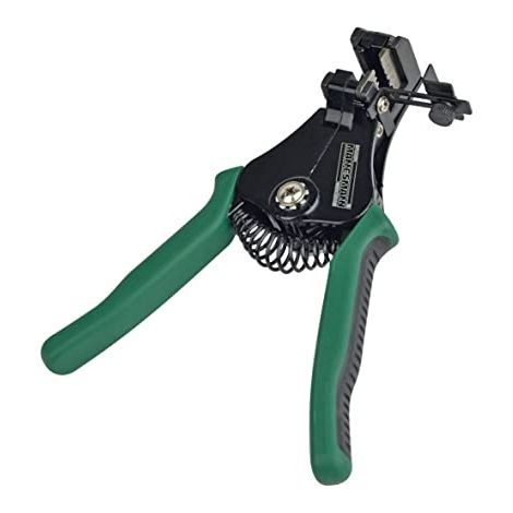 Brüder Mannesmann M10981 pinza automática para pelar cables verde