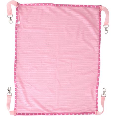 Doppelseitige Hängematte für Hunde und Katzen, Winter/Sommer, atmungsaktiv und tragbar, multifunktionales Hängebett (Rosa, Klein) (1/5)