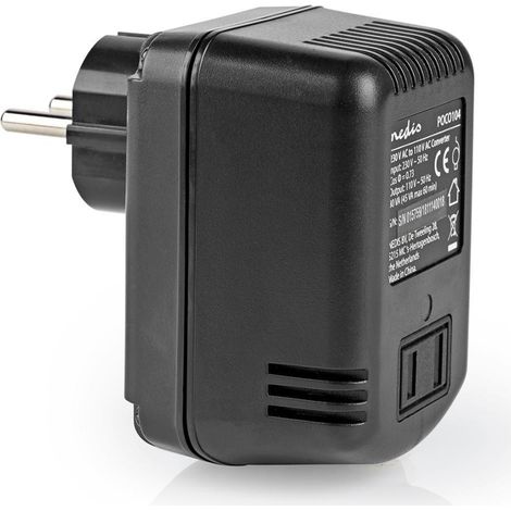 POCO104 TRANSFORMADOR CORRIENTE 230V A 110V NEDIS (1/4)