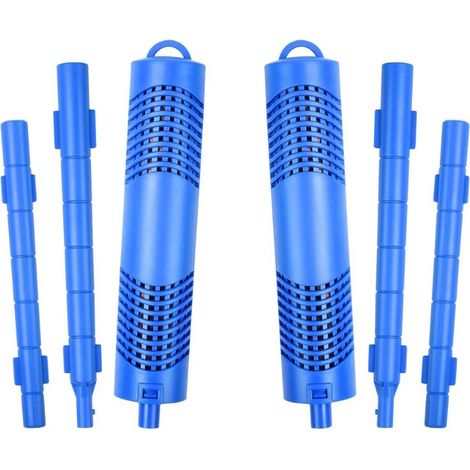 Purificateur D'eau Baignoire Piscine 2 Pièces Filtre Minéral Bleu Traitement Eau Robinet- (1/4)