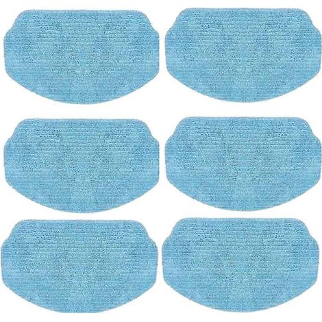 6 Serpillière Cloth Rag pour VCR04W Robot Aspirateur de remplacement Spare Accessoires (1/5)