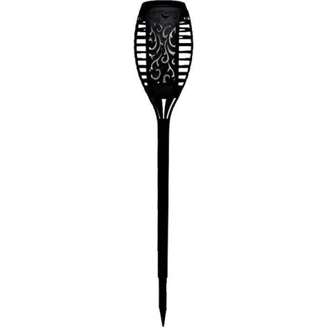 Lampada ad energia solare Galix Resina Nero Ø 7,3 x 47 cm (1/3)