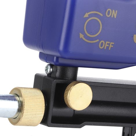 Tragbare Sandstrahlpistole mit Schwerkraftzufuhr, kleine Sandstrahlmaschine für Autos (blau) (1/5)