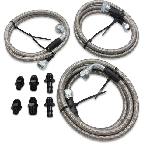 Applicable to 47RE transmission cooler piping 1996-02 Dodge Ram Cummins 5.9L Heavy Duty (1/4)
