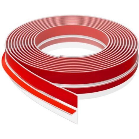 Striscia sigillante a forma di T per fessure tra porte e finestre, striscia sigillante per porte da 6 m per telaio della porta, nastro adesivo per finestre