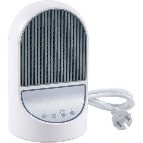 Chauffage d'appoint à économie d'énergie, Oscillation Chauffage Soufflant avec 3 modes Radiateur Electrique pour Salle de bain, Chambre, Salon [Classe énergétique B] (1/5)