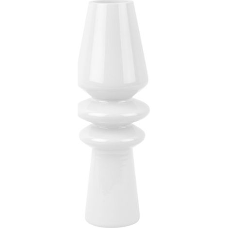 Vase aus Glas handgefertigt, CONE, Ø 9 cm