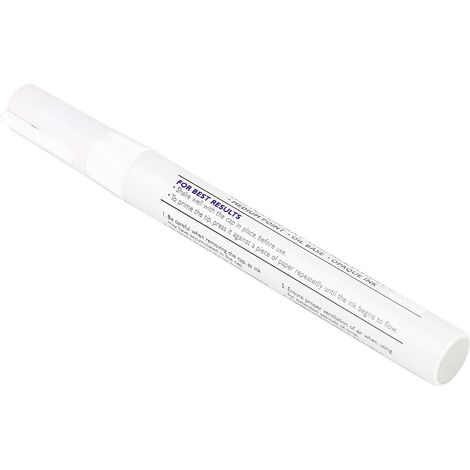Crayon de voiture Stylo de peinture de pneu Mark Stylos Professionnel étanche(blanc) (1/5)