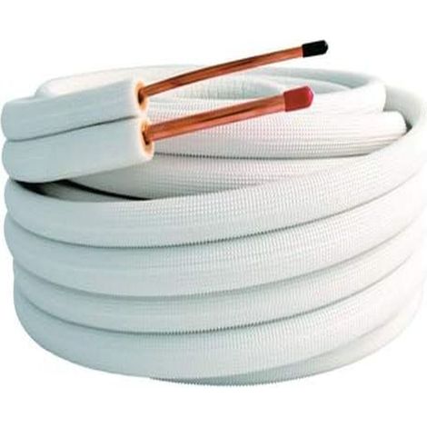 1 Couronne Liaison frigorifique 20 mètres, Cuivre, Diamètres 1/4 et 3/8 pouces, Pour Climatisation (1/5)