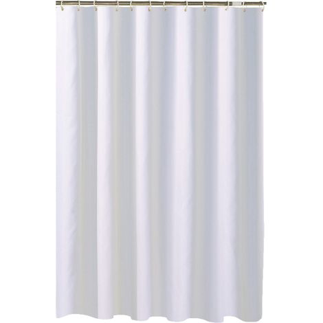 Rideau De Salle De Bain - Polyester Imperméable - 0,8 X 1,8 M - Pour Salle De Bain Et Séparation D'Espace - 1 Pièce (1/5)