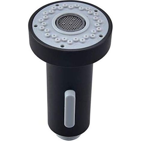 Lntyq Robinet de Cuisine, 2 Modes, douchette extractible, mitigeur de lavabo, pulvérisateur de Remplacement pour Outil de Cuisine 1/2'' (Noir) (1/4)