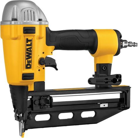 Dewalt – Cloueur pneumatique 16GA – Longueur clou 25-64 mm – Pointe de précision – Réglage profondeur – Corps en magnésium (1/8)