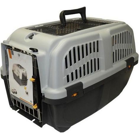 AIME Panier de transport Skudo 55x36x35cm - Pour chien et chat (1/5)